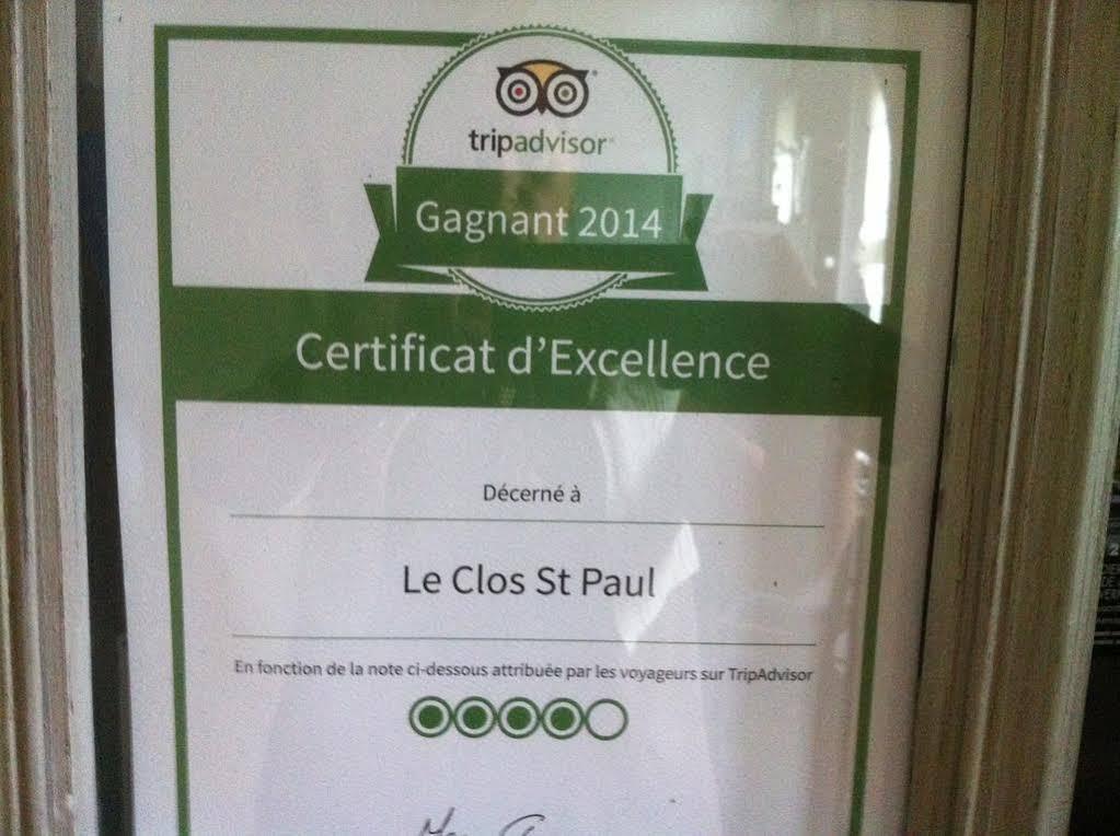 Le Clos Saint Paul Hotel Tourny Exterior foto